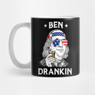 4th Of July Ben Drankin Benjamin Franklin Mug